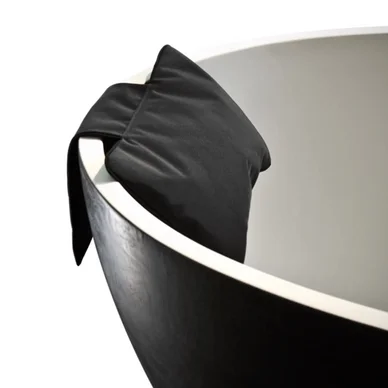 Coussin de Bain Decor Walther Loft NKHS avec Contrepoids Noir Vente Directe